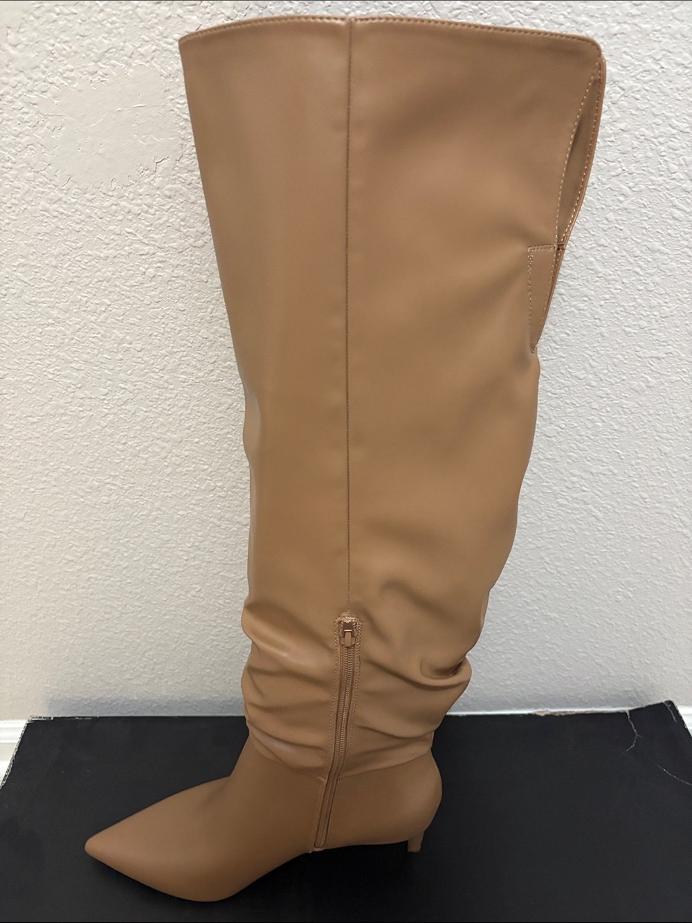 Pointed-Toe Over The Knee Boots